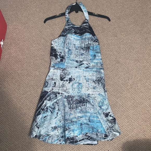 Parker halter printed mini dress - Picture 4 of 5